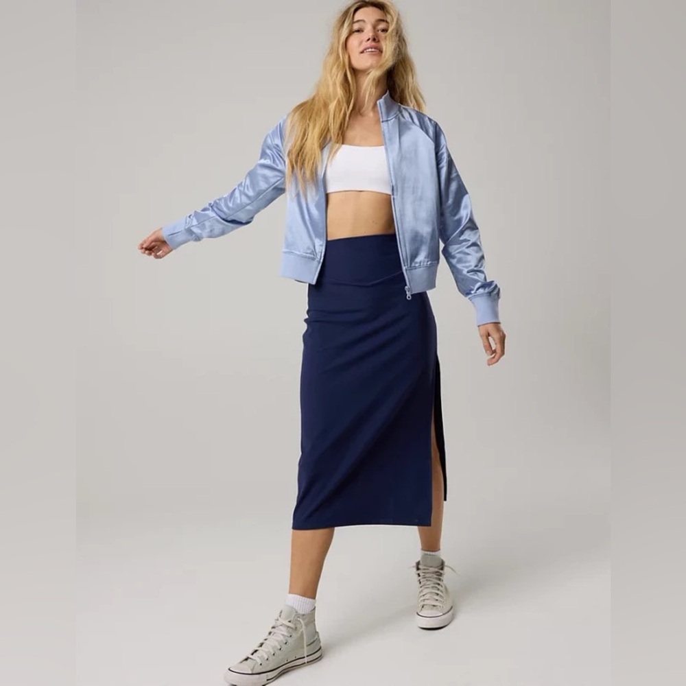 OFFLINE By Aerie Real Me XTRA Ribbed Midi Skirt NWT Women’s size small